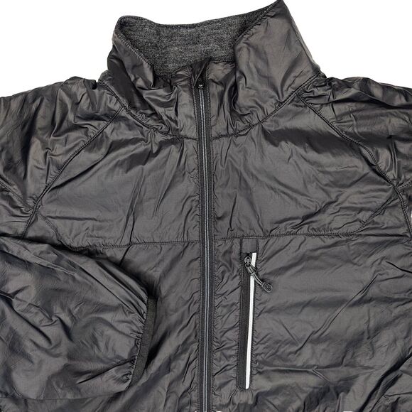 Smartwool PHD Jacket Black Full Zip Windbreaker Soft Lightweight Mens Size Large - Picture 1 of 6